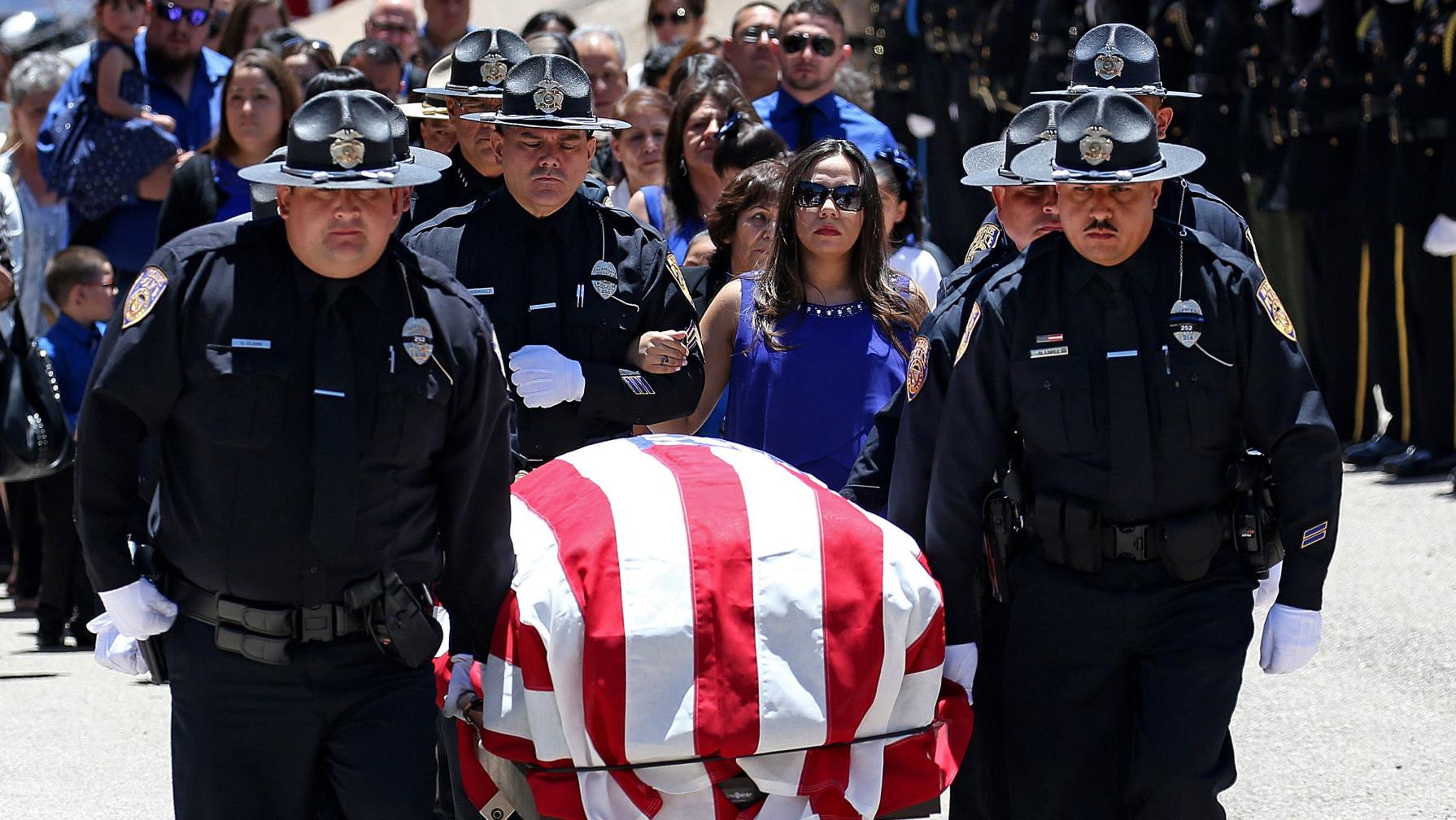 Photos: Funeral for slain Nogales Police Officer Jesus Cordova